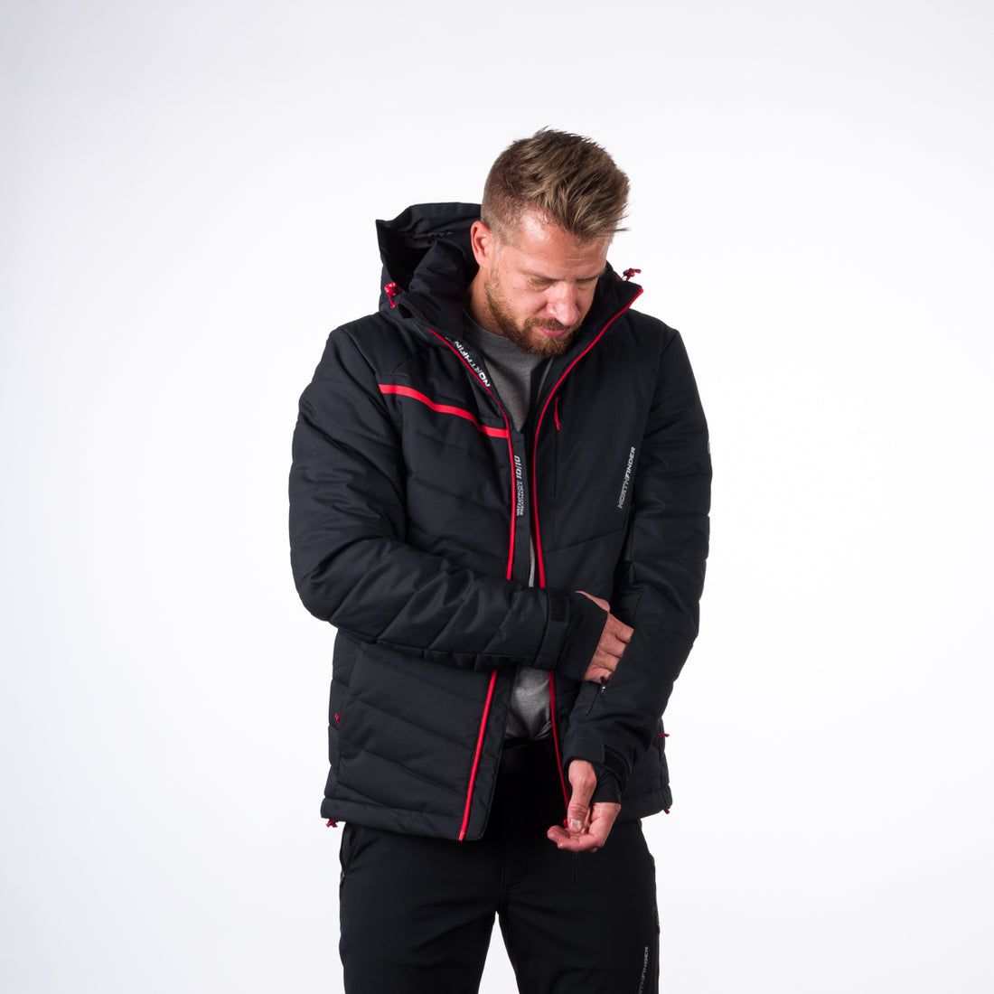 BU-5008SNW men's ski jacket insulated MAJOR