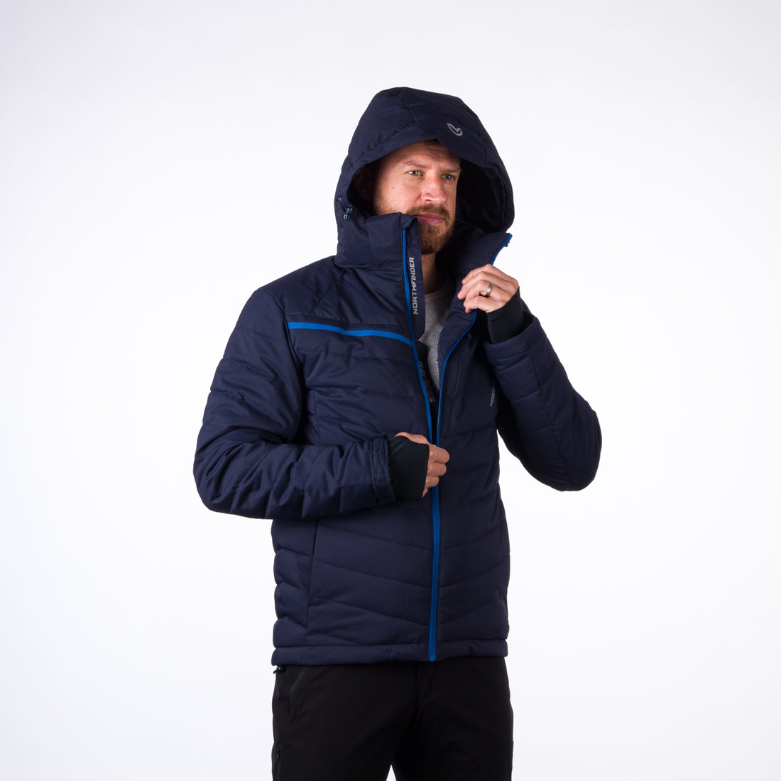 BU-5008SNW men's ski jacket insulated MAJOR