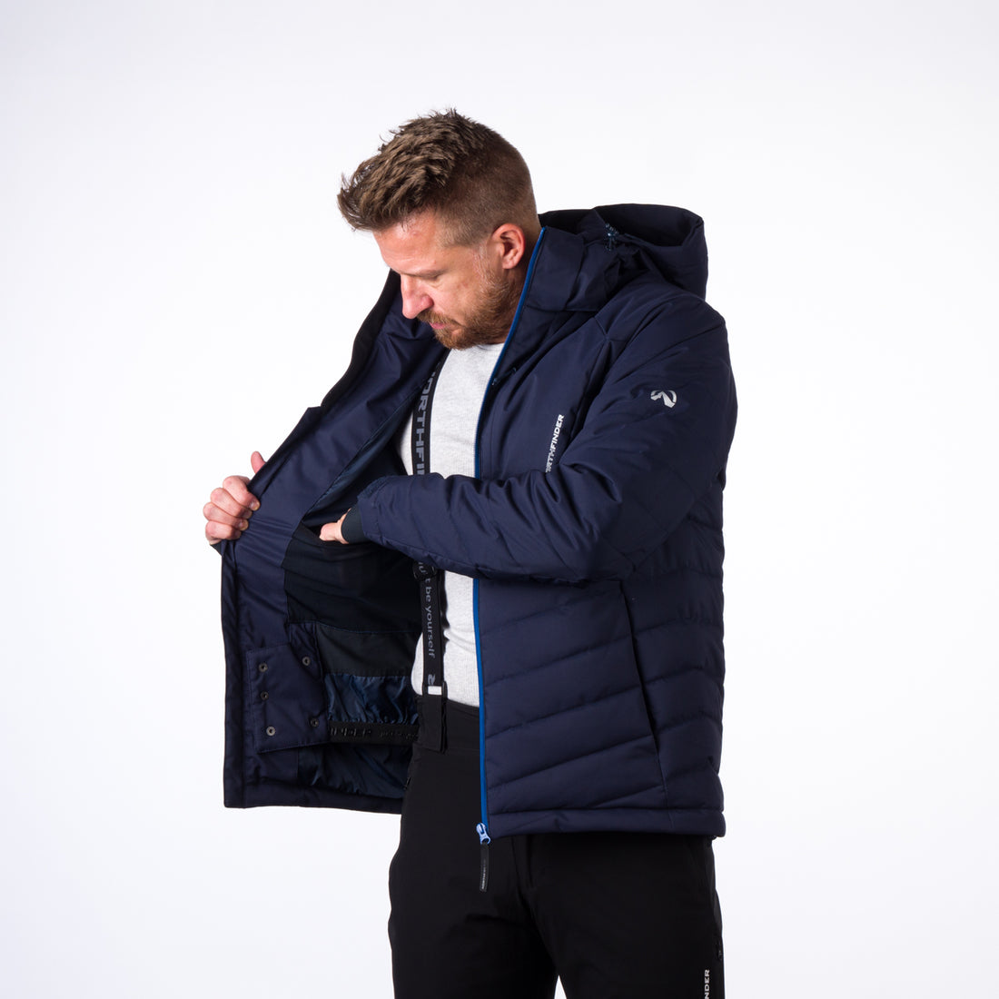 BU-5008SNW men's ski jacket insulated MAJOR