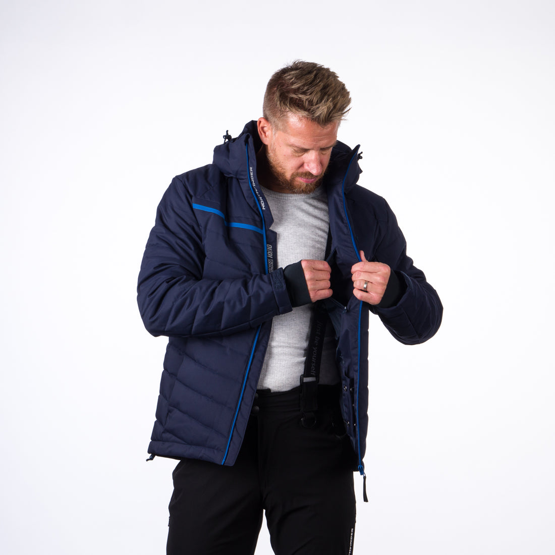 BU-5008SNW men's ski jacket insulated MAJOR