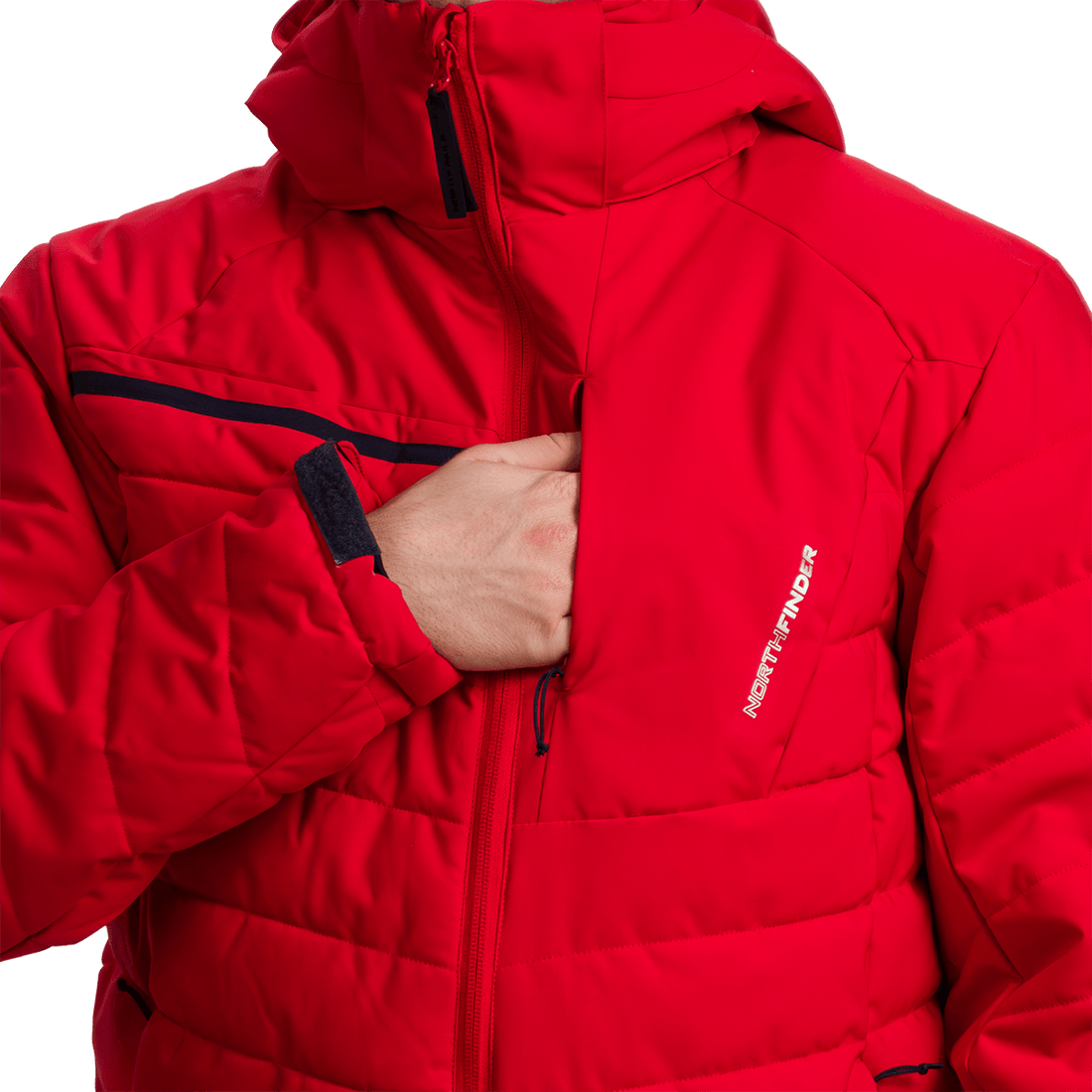 BU-5008SNW men's ski jacket insulated MAJOR