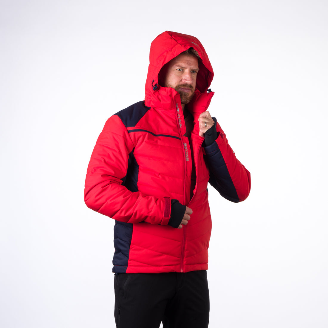 BU-5008SNW men's ski jacket insulated MAJOR