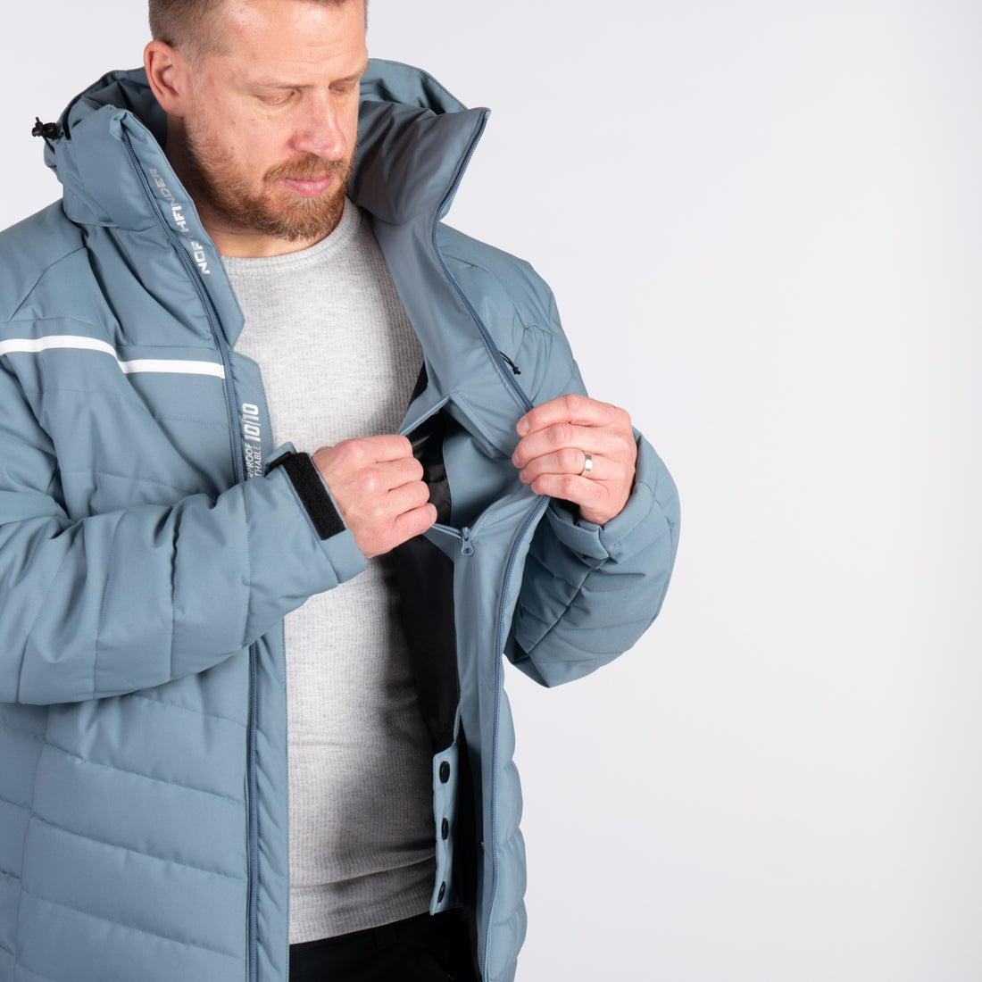 BU-5008SNW men's ski jacket insulated MAJOR