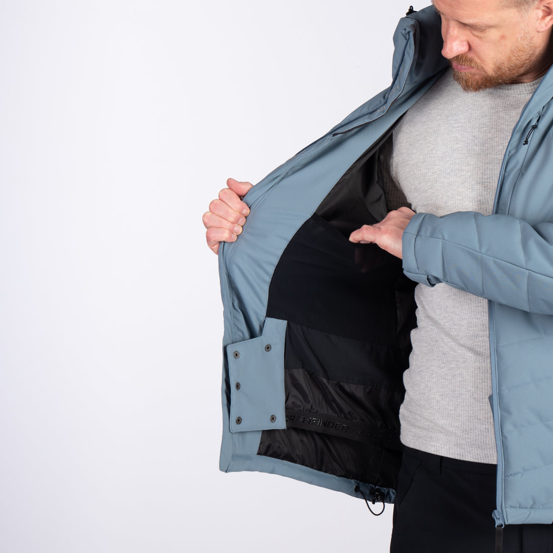 BU-5008SNW men's ski jacket insulated MAJOR