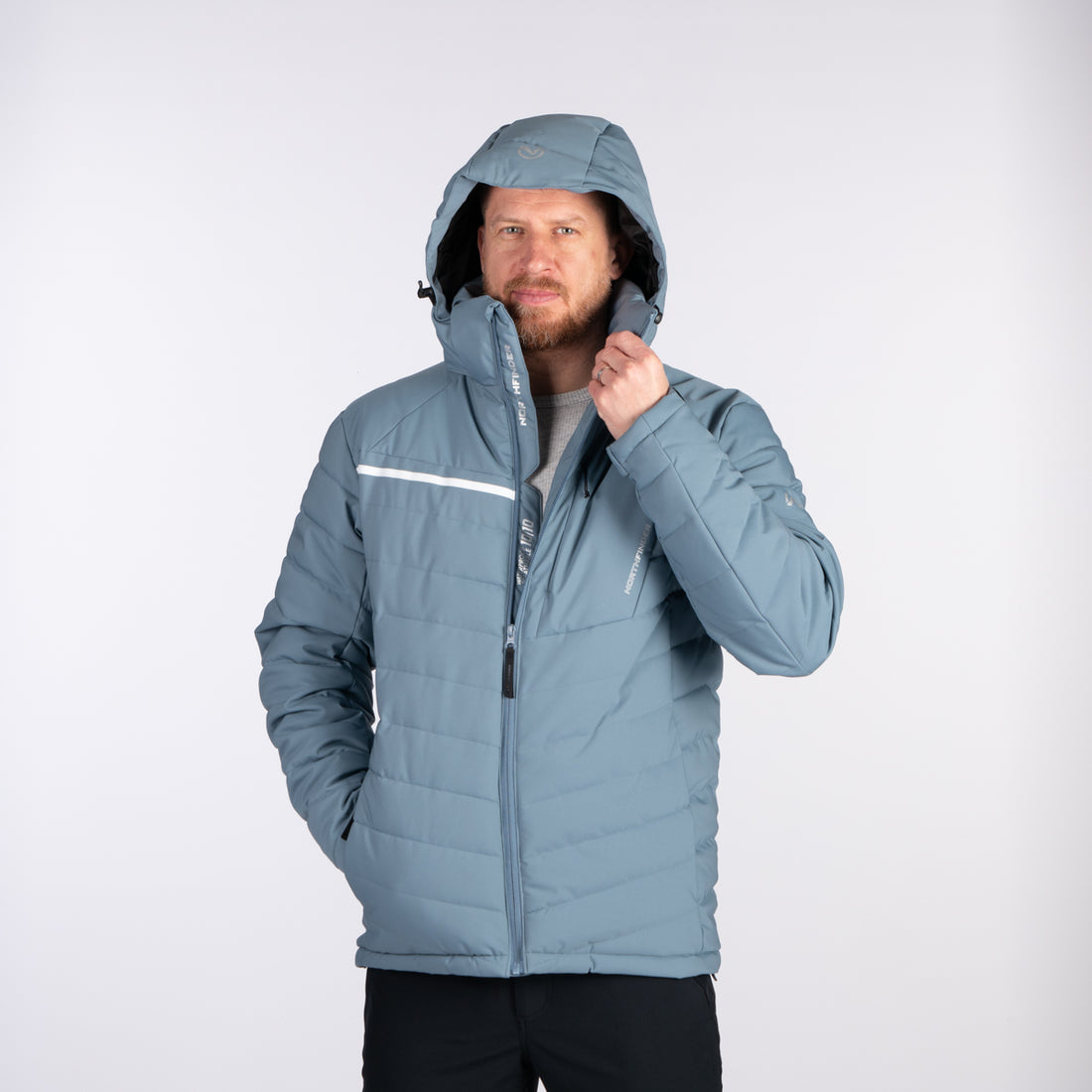 BU-5008SNW men's ski jacket insulated MAJOR