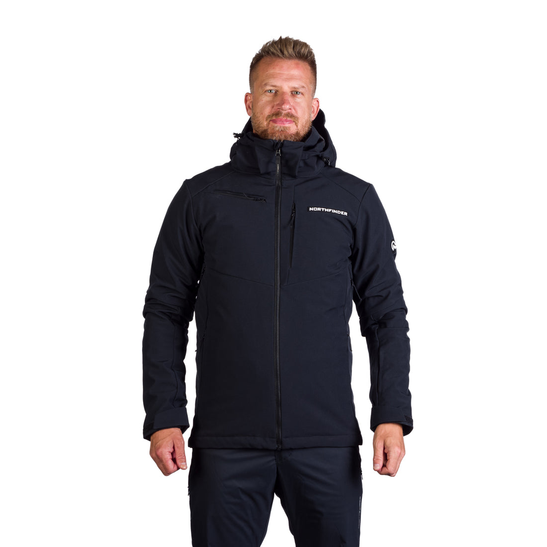 BU-50091SNW men's ski jacket insulated  DREWIN
