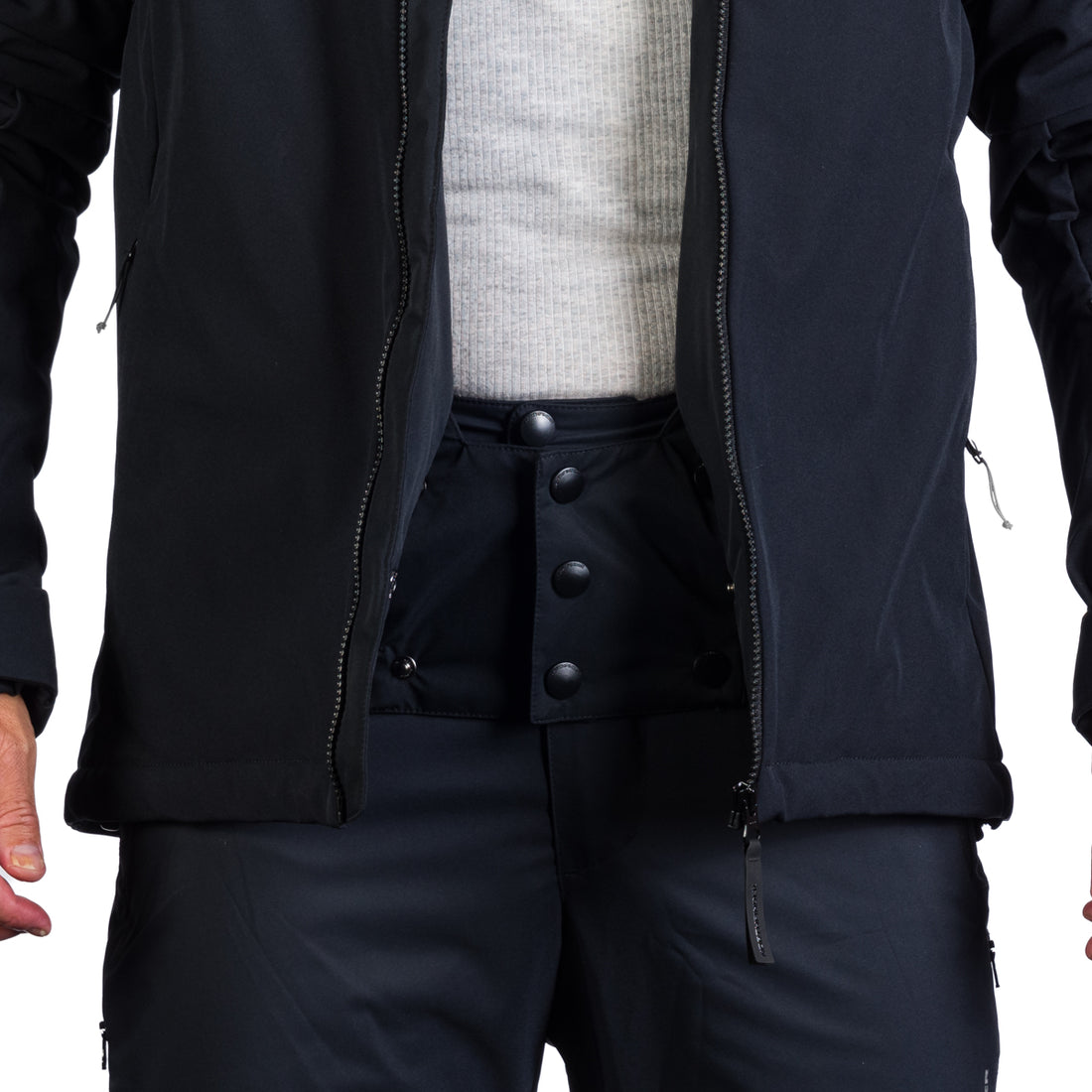 BU-50091SNW men's ski jacket insulated  DREWIN