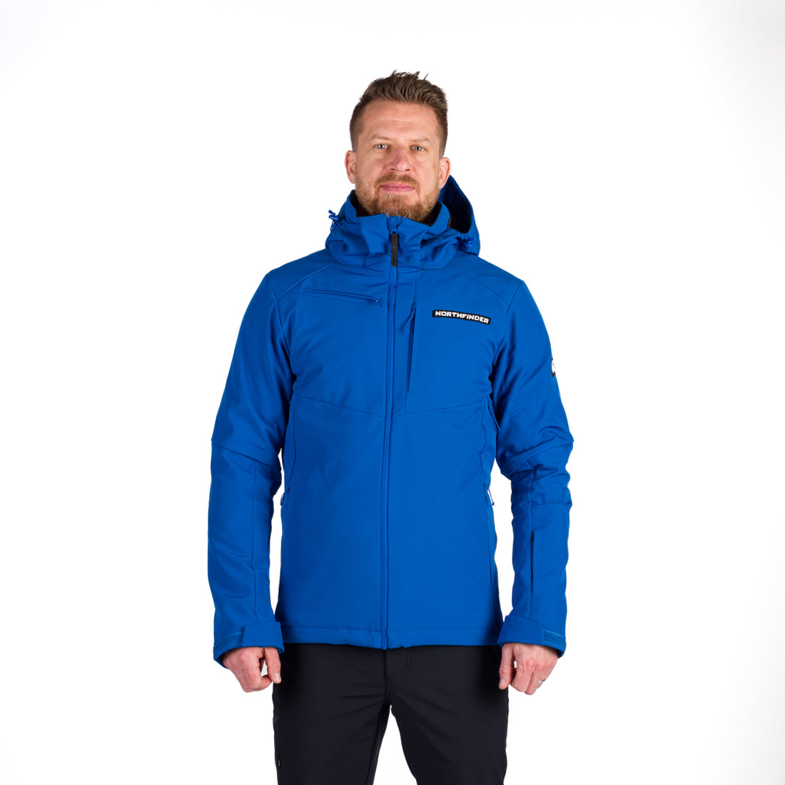 BU-50091SNW men's ski jacket insulated  DREWIN