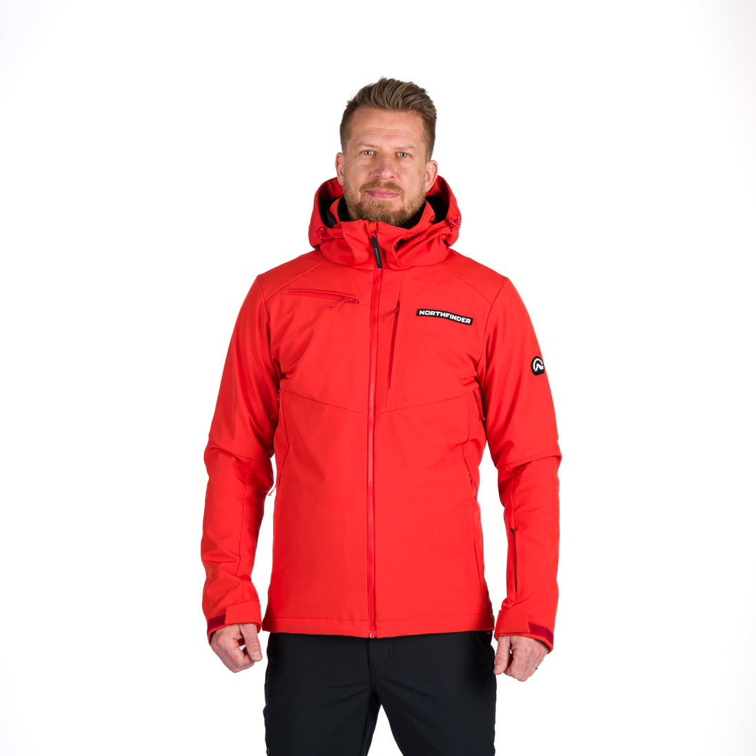 BU-50091SNW men's ski jacket insulated  DREWIN