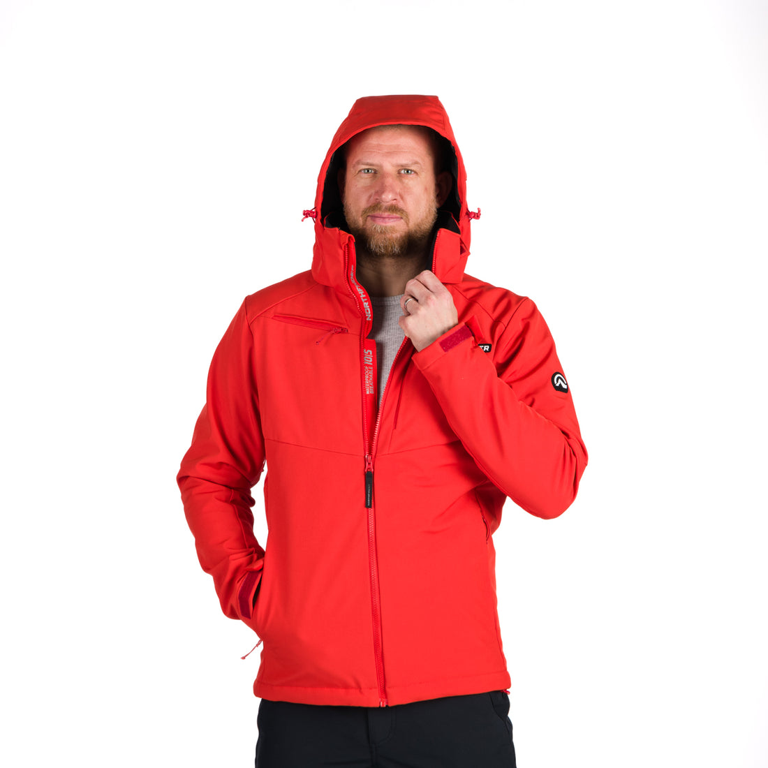 BU-50091SNW men's ski jacket insulated  DREWIN