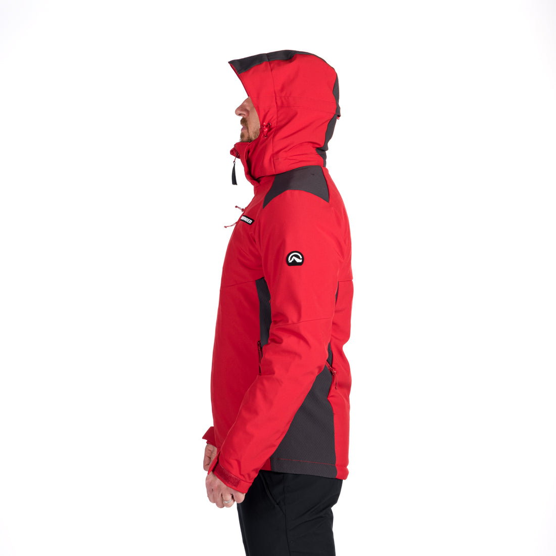 BU-5009SNW men's ski jacket insulated DREWIN