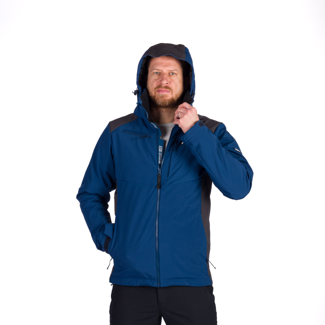 BU-5009SNW men's ski jacket insulated DREWIN