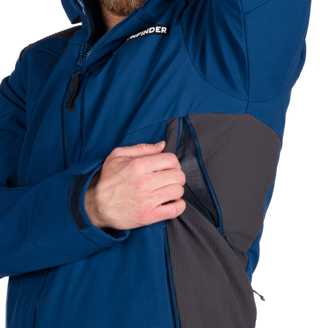 BU-5009SNW men's ski jacket insulated DREWIN