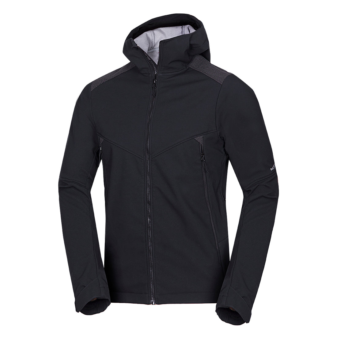 BU-5030OR men's outdoor hoody softshell jacket protect face 3L DYLAN 