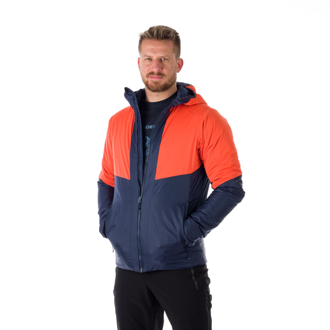 BU-5032OR men's hybrid outdoor insulated jacket 2.5L KASHTON
