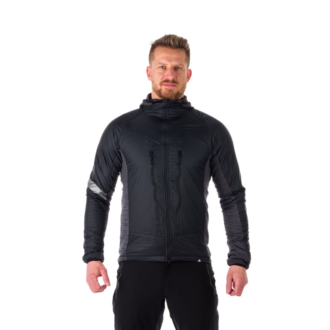BU-5033OR men's active trekking athletic fit hybrid jacket NOLAN 
