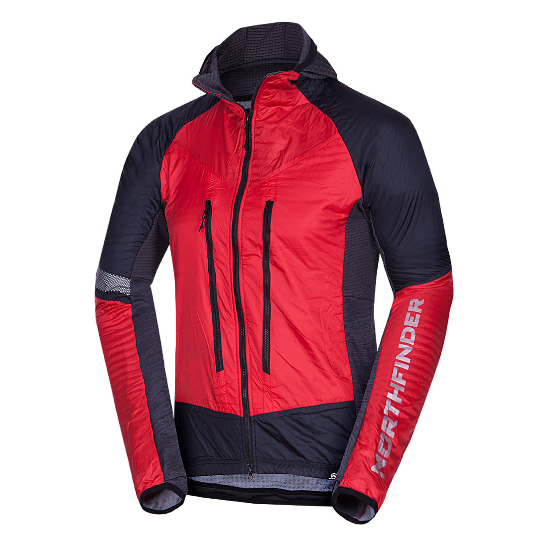 BU-5033OR men's active trekking athletic fit hybrid jacket NOLAN 