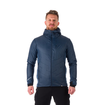 BU-5035OR men's hybrid active trekking athletic fit jacket with PrimaLoft OTIS