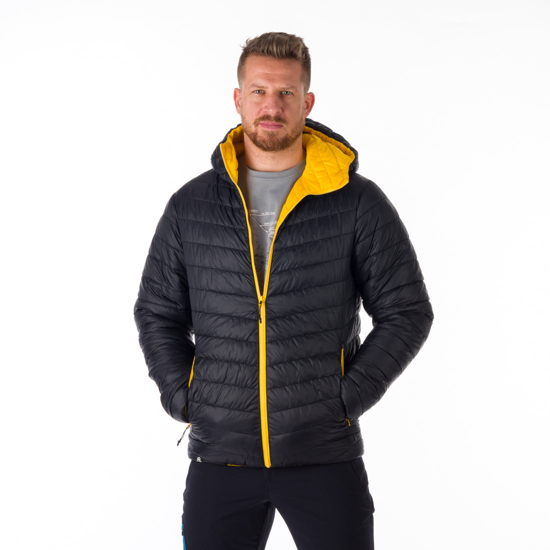 BU-5038OR men's travel insulated reversible jacket DAN