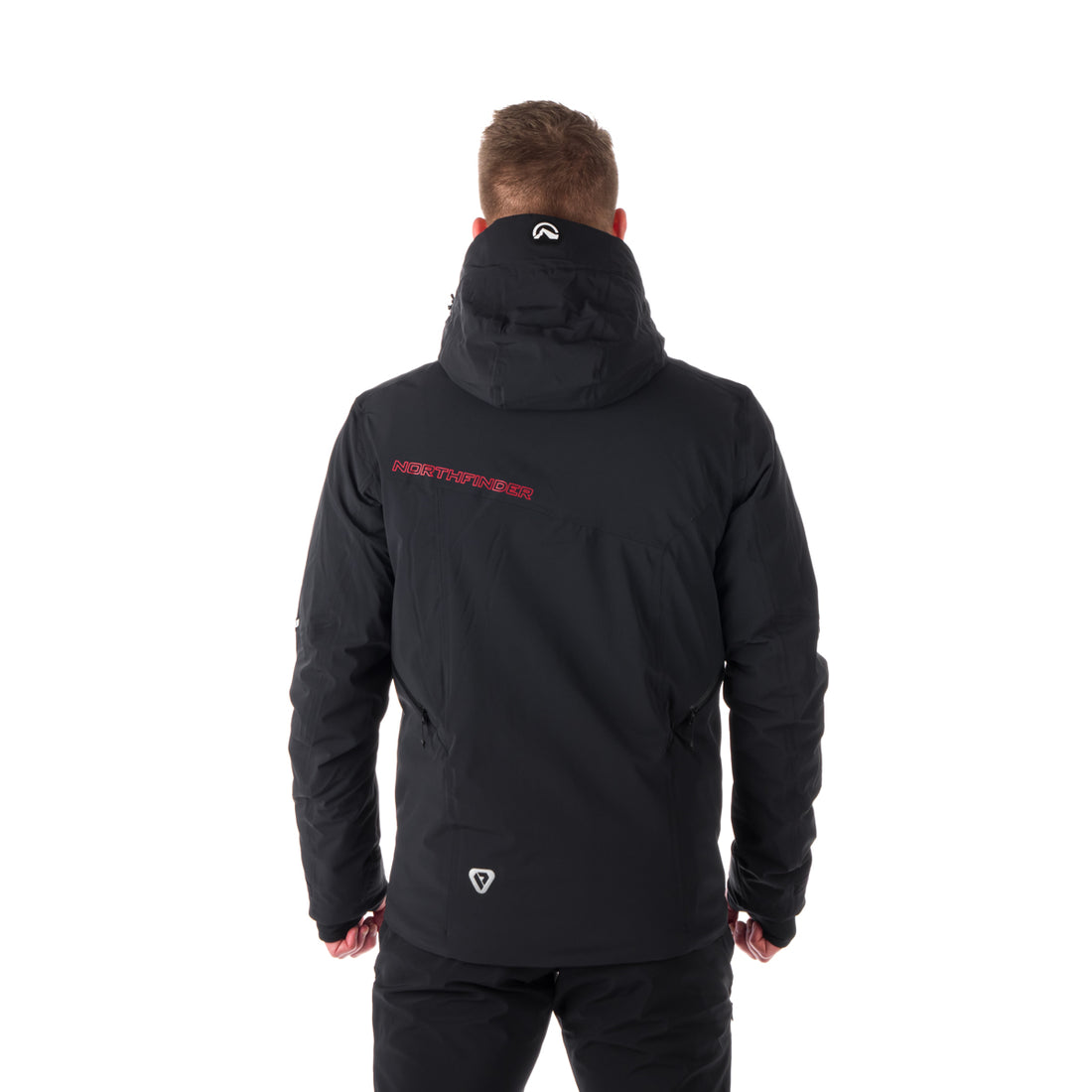 BU-5042SNW men's ski technical athletic fit stretch jacket fully featured with PrimaLoft SEBASTIAN 