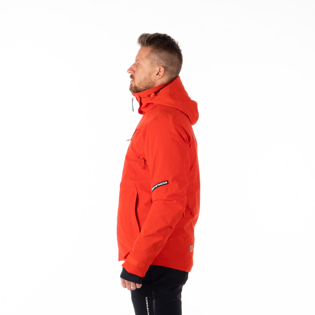 BU-5042SNW men's ski technical athletic fit stretch jacket fully featured with PrimaLoft SEBASTIAN 