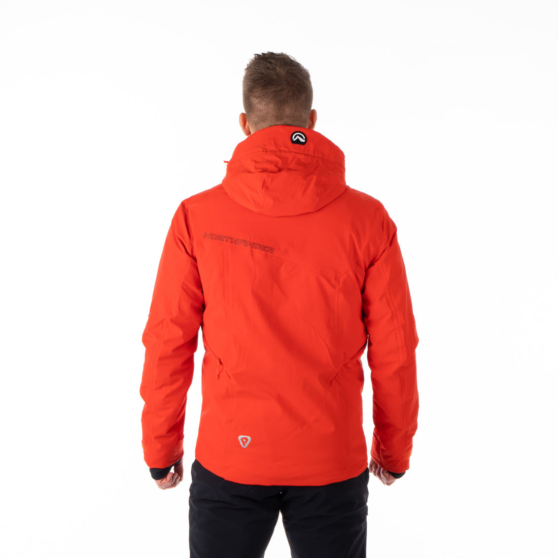 BU-5042SNW men's ski technical athletic fit stretch jacket fully featured with PrimaLoft SEBASTIAN 
