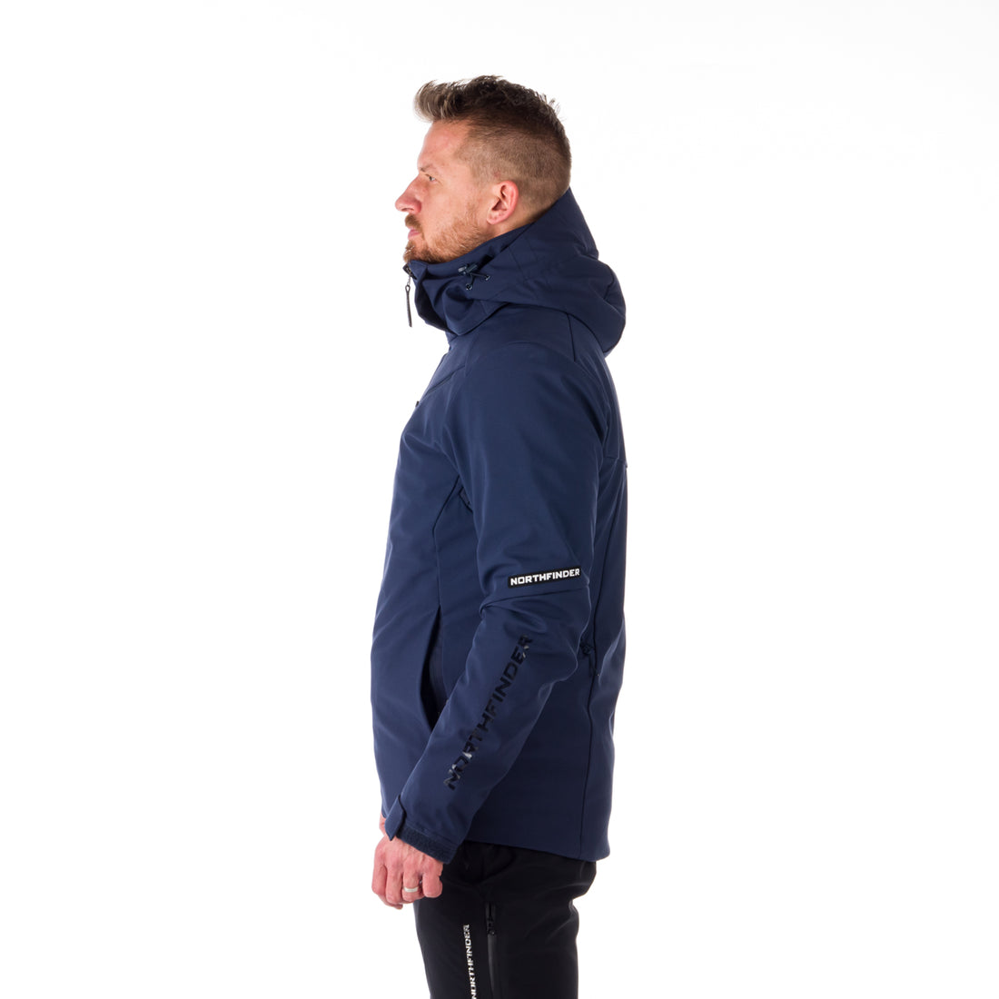 BU-5043SNW men's ski softshell insulated jacket 3L BRIXTON