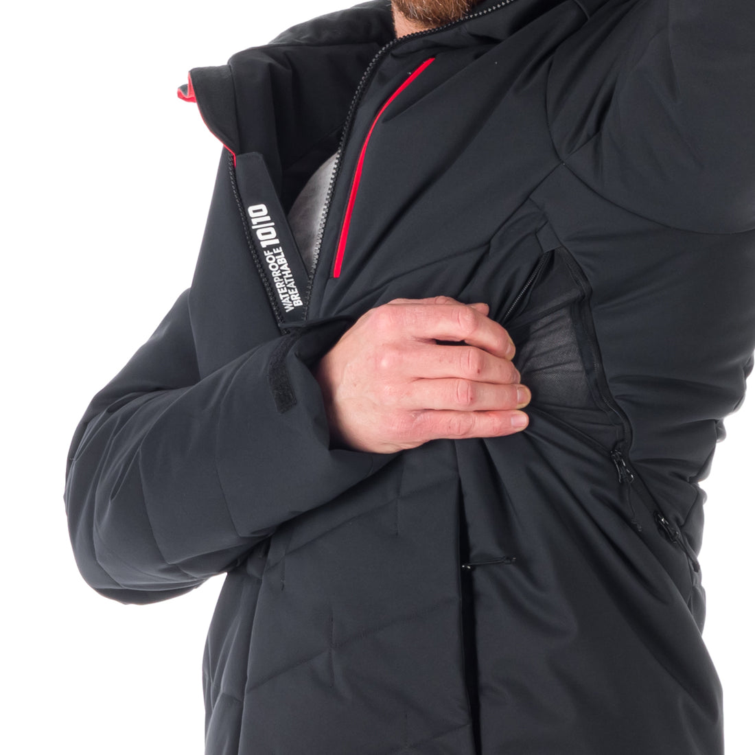 BU-5044SNW men's ski insulated comfort jacket RUDOLPH