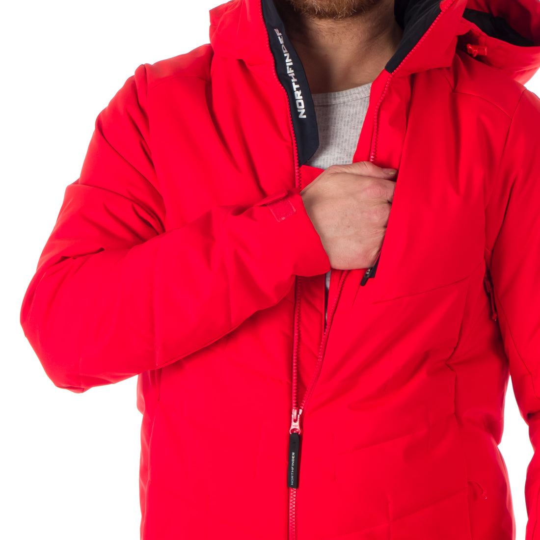 BU-5044SNW men's ski insulated comfort jacket RUDOLPH
