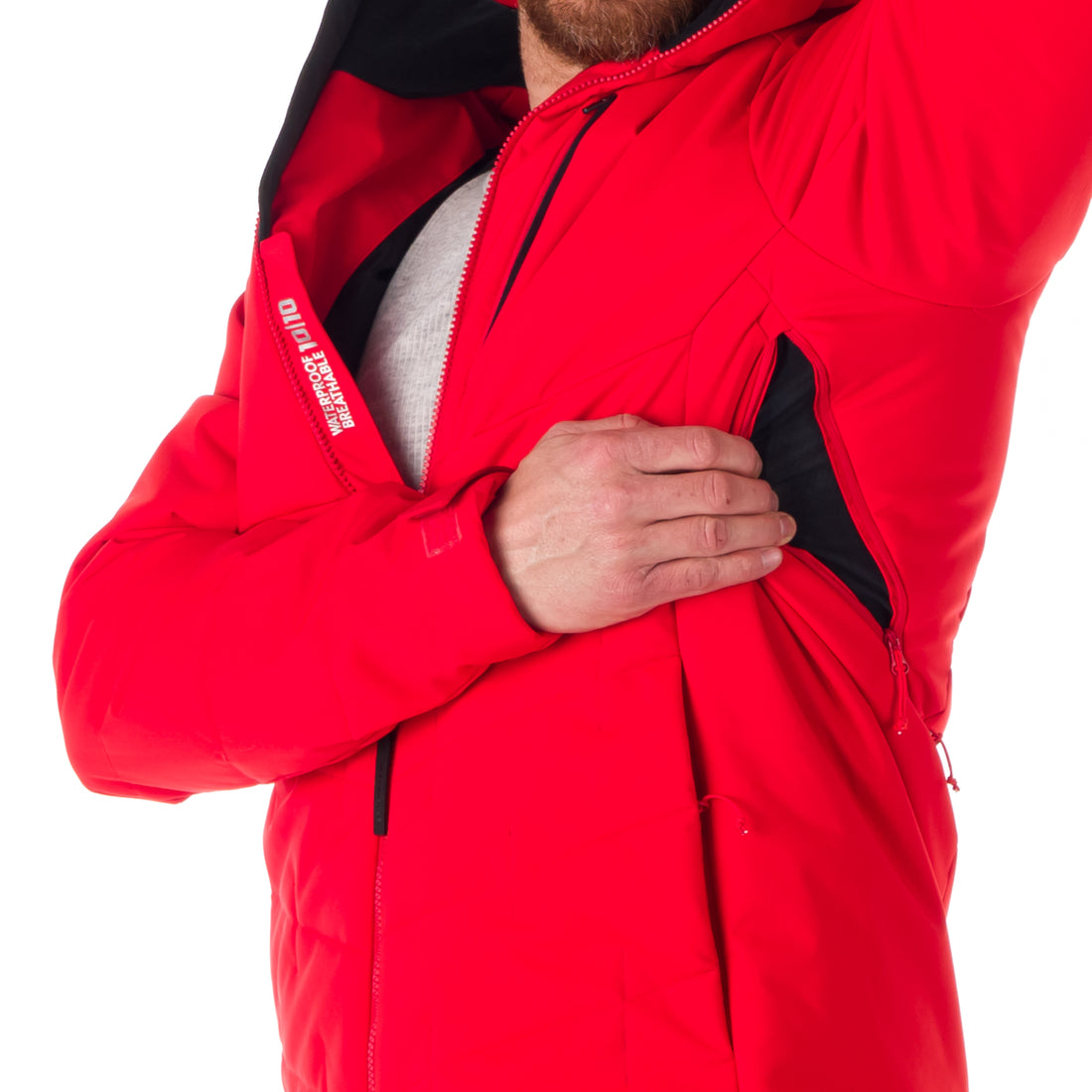 BU-5044SNW men's ski insulated comfort jacket RUDOLPH