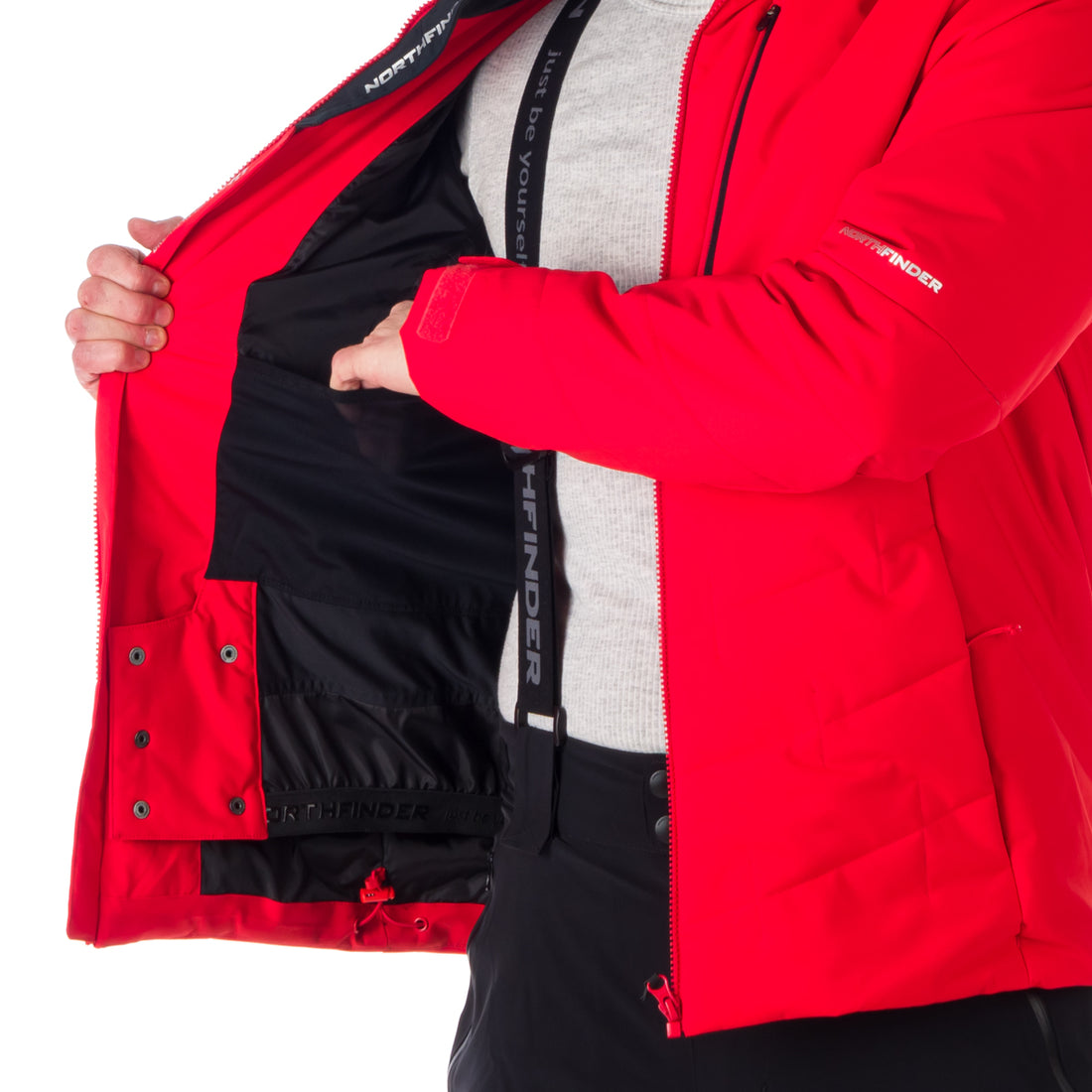 BU-5044SNW men's ski insulated comfort jacket RUDOLPH