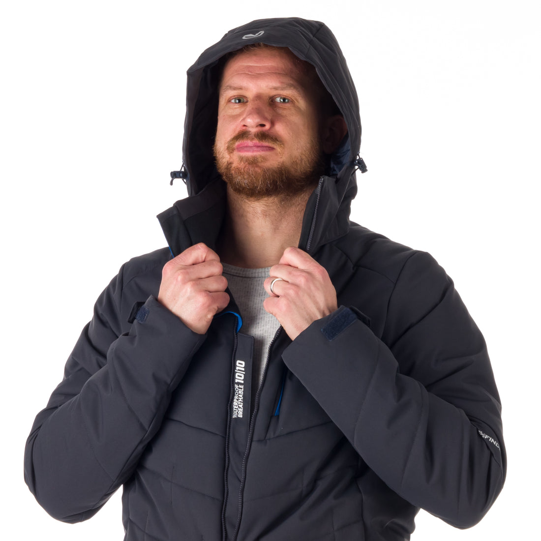 BU-5044SNW men's ski insulated comfort jacket RUDOLPH