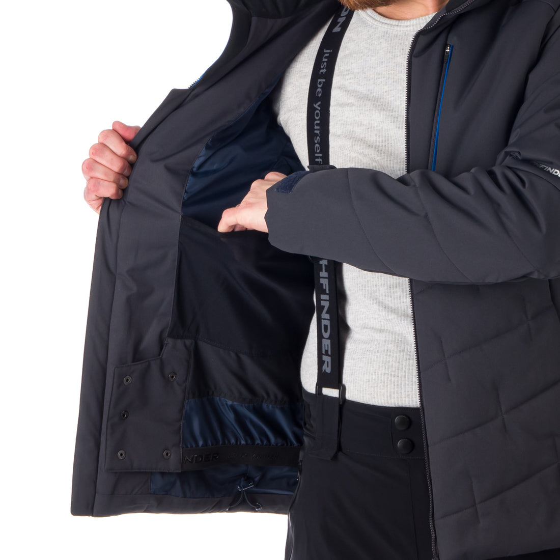 BU-5044SNW men's ski insulated comfort jacket RUDOLPH
