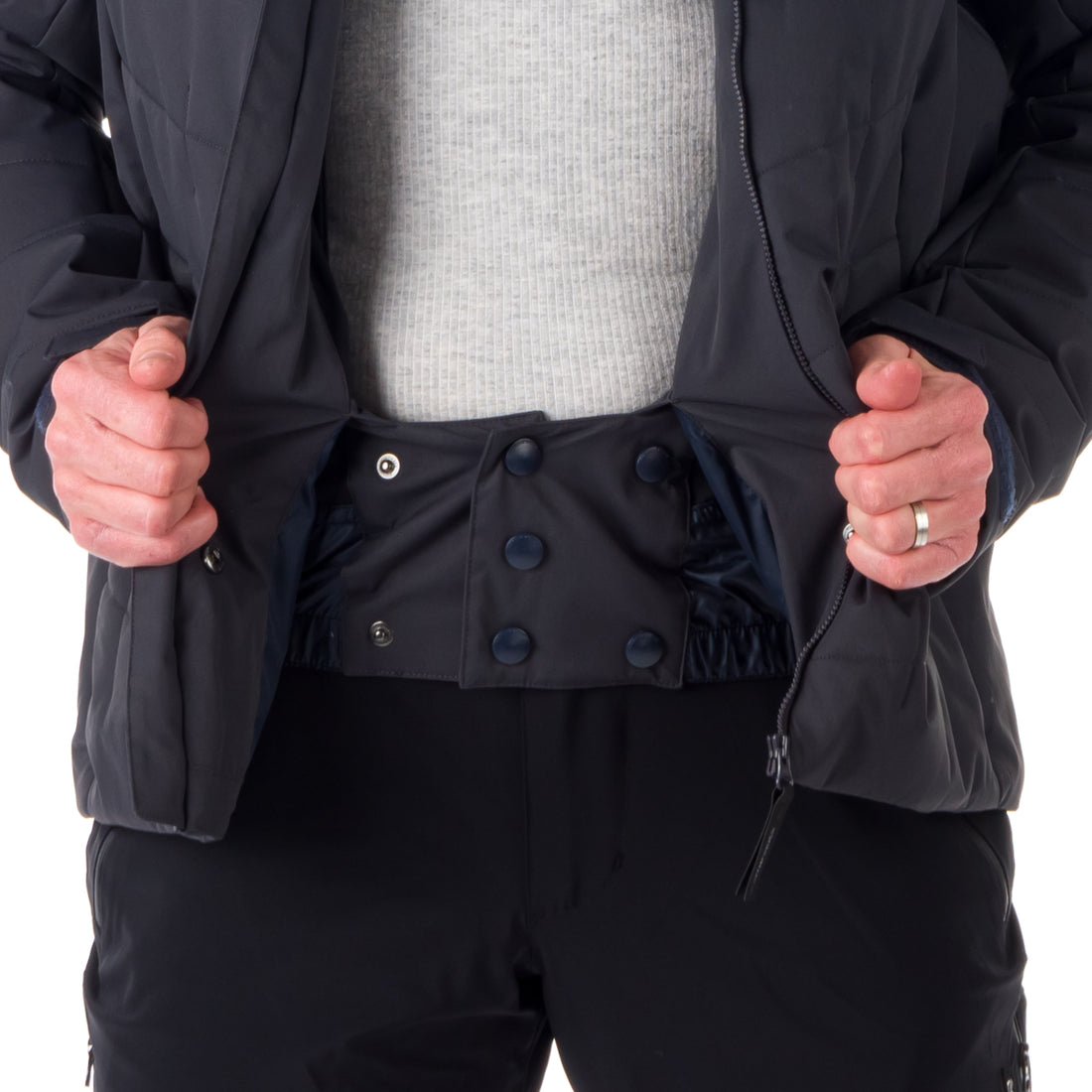 BU-5044SNW men's ski insulated comfort jacket RUDOLPH