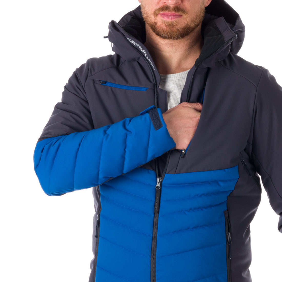 BU-5045SNW men's ski insulated active jacket MYLO
