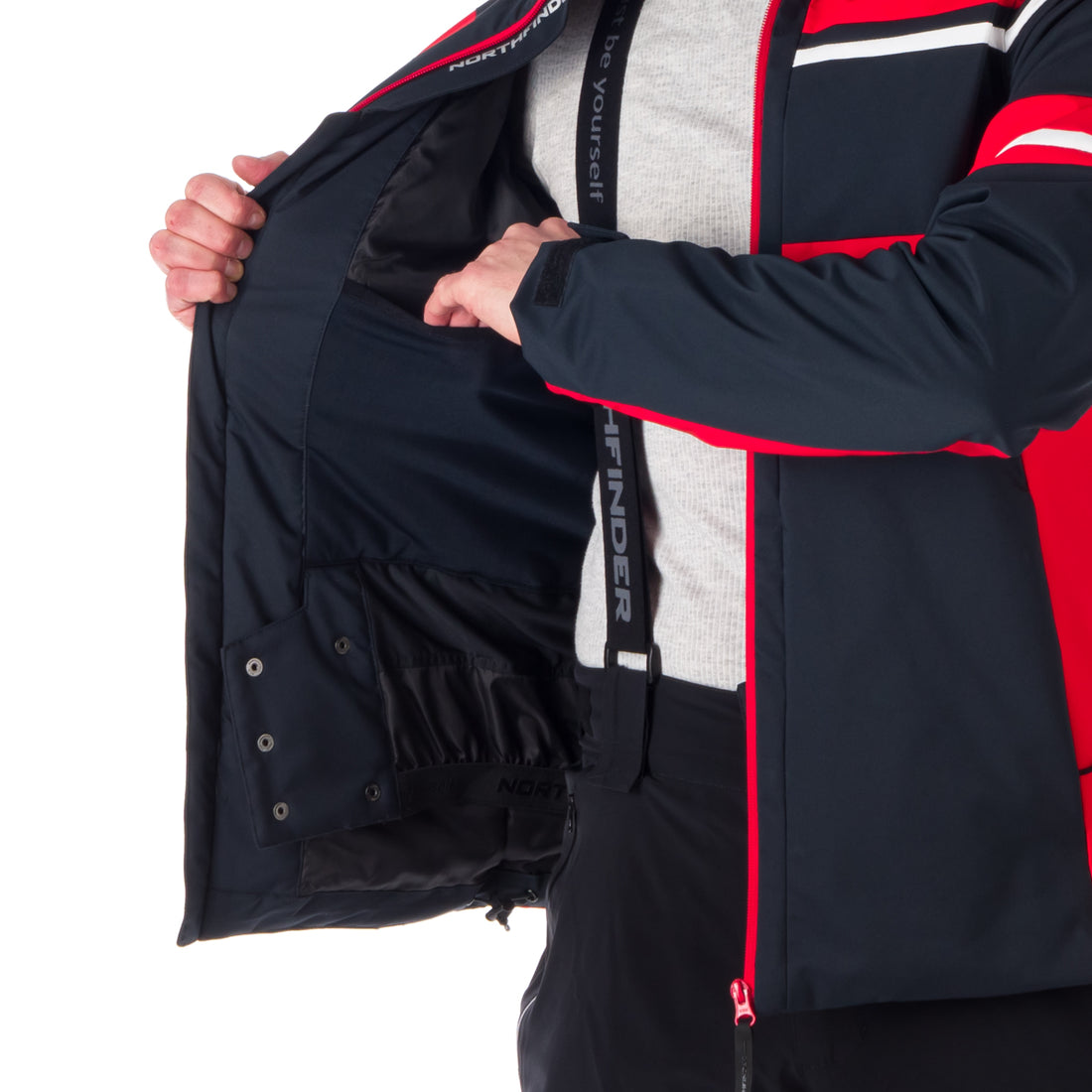 BU-5046SNW men's ski trendy like down jacket  BERNARD