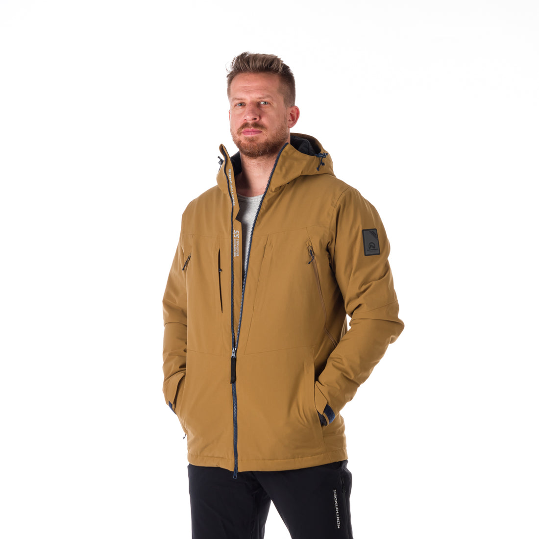 BU-5047SNW men's ski insulated comfort jacket prolonged fit BODIE