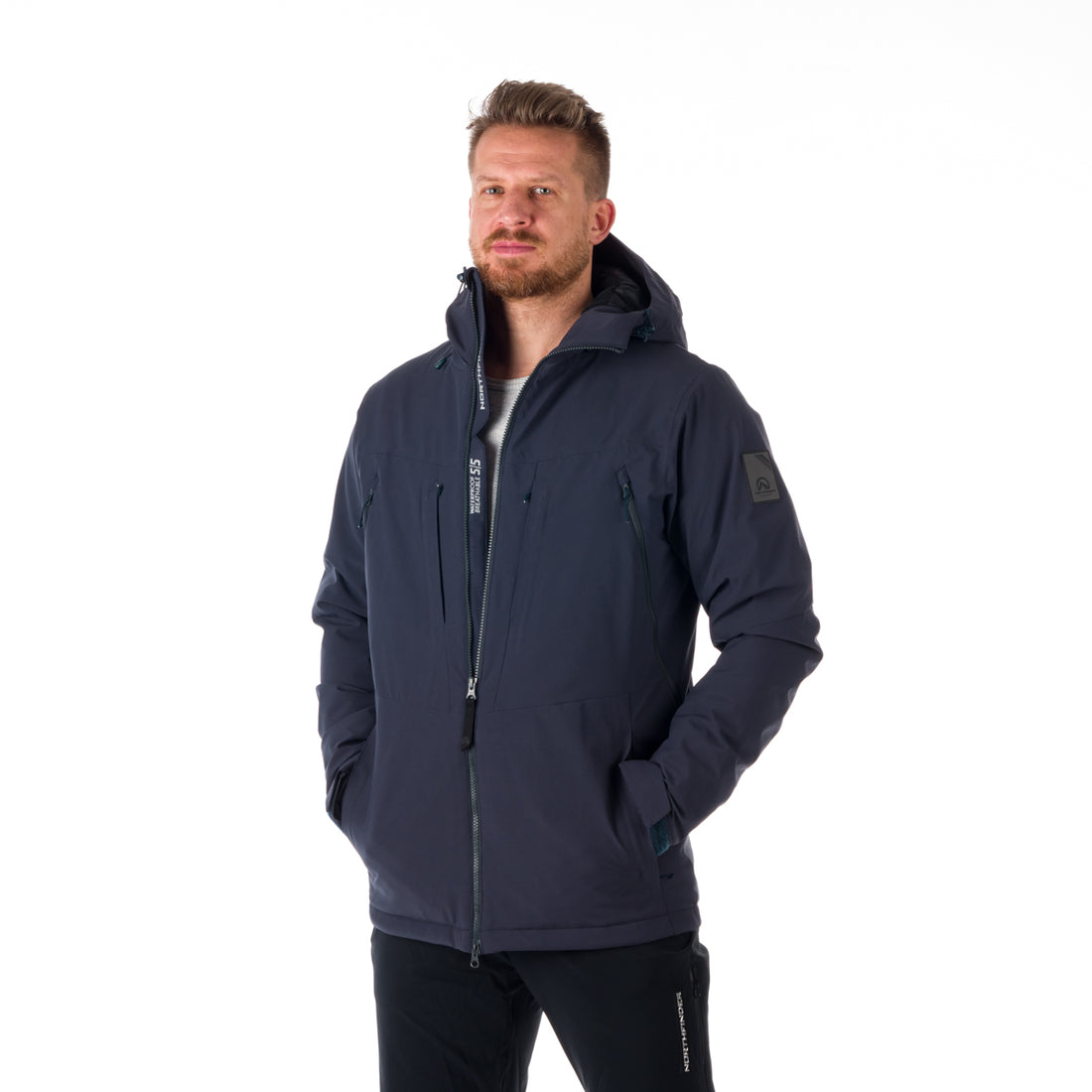 BU-5047SNW men's ski insulated comfort jacket prolonged fit BODIE