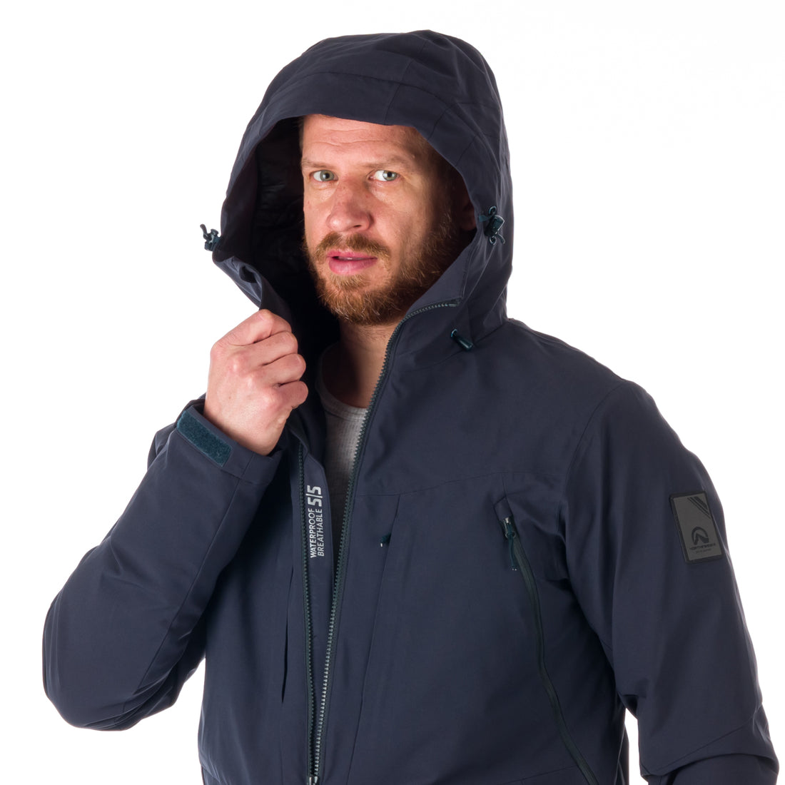 BU-5047SNW men's ski insulated comfort jacket prolonged fit BODIE