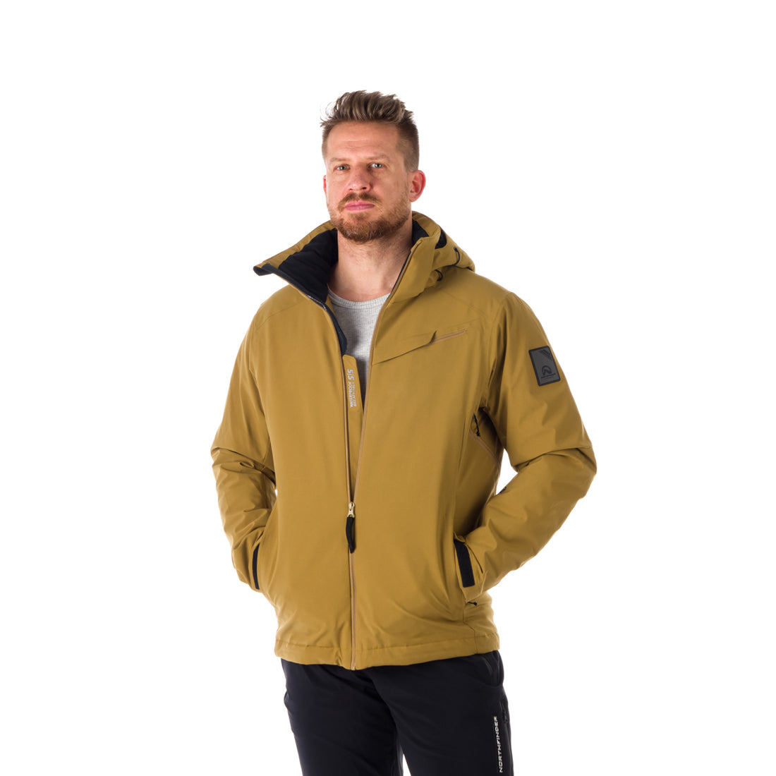 BU-5048SNW men's ski elegant insulated jacket  AXTON