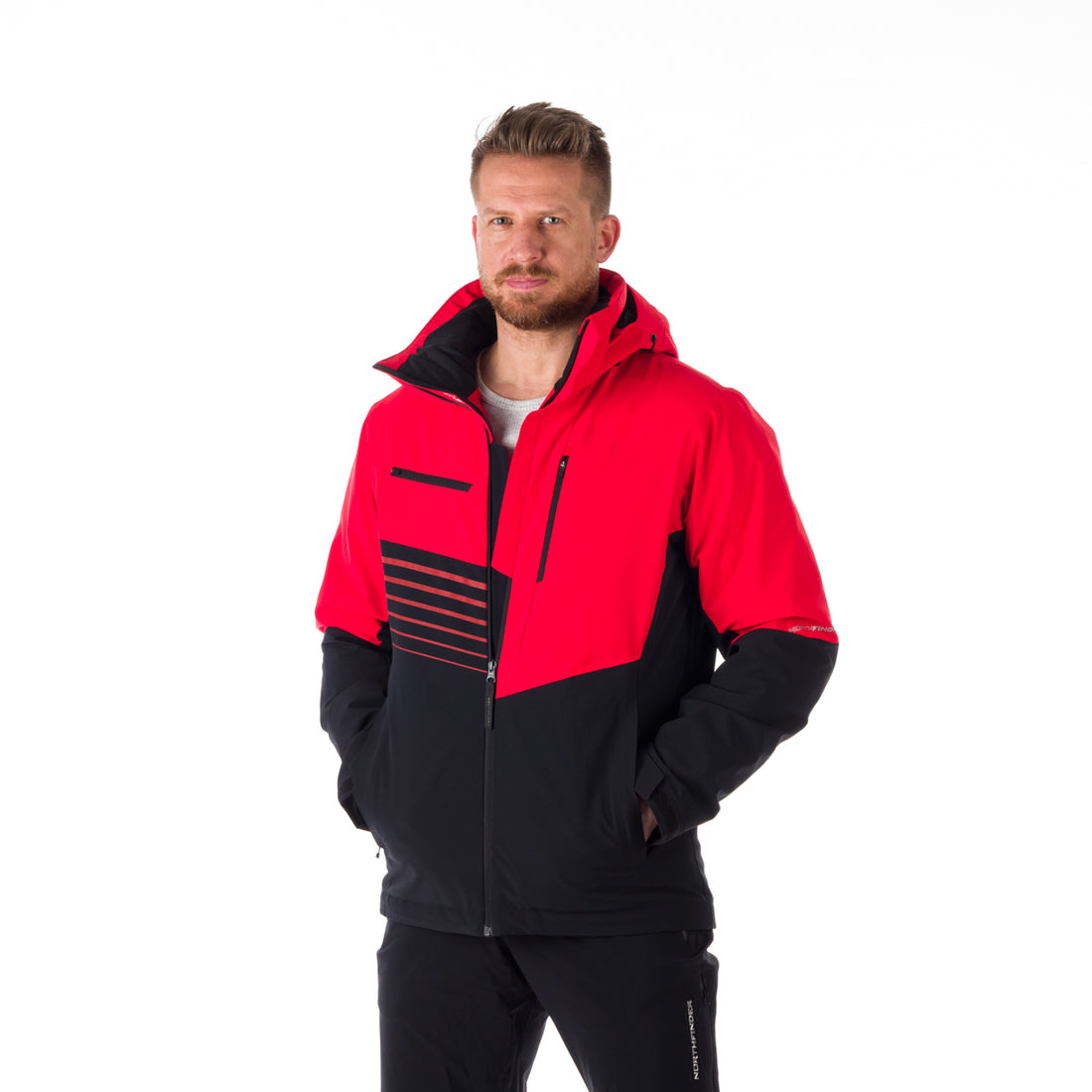 BU-5049SNW men's ski trendy insulated jacket  BRYANT