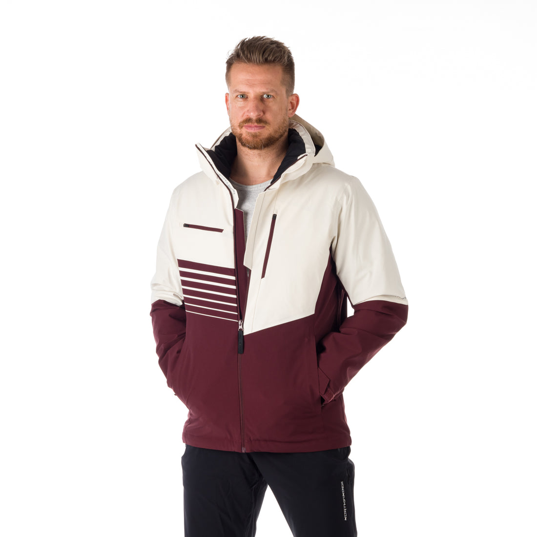BU-5049SNW men's ski trendy insulated jacket  BRYANT