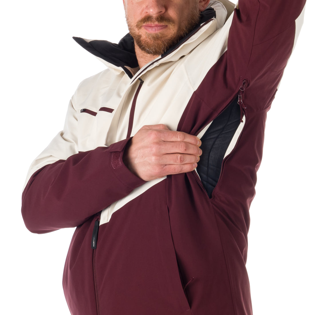 BU-5049SNW men's ski trendy insulated jacket  BRYANT