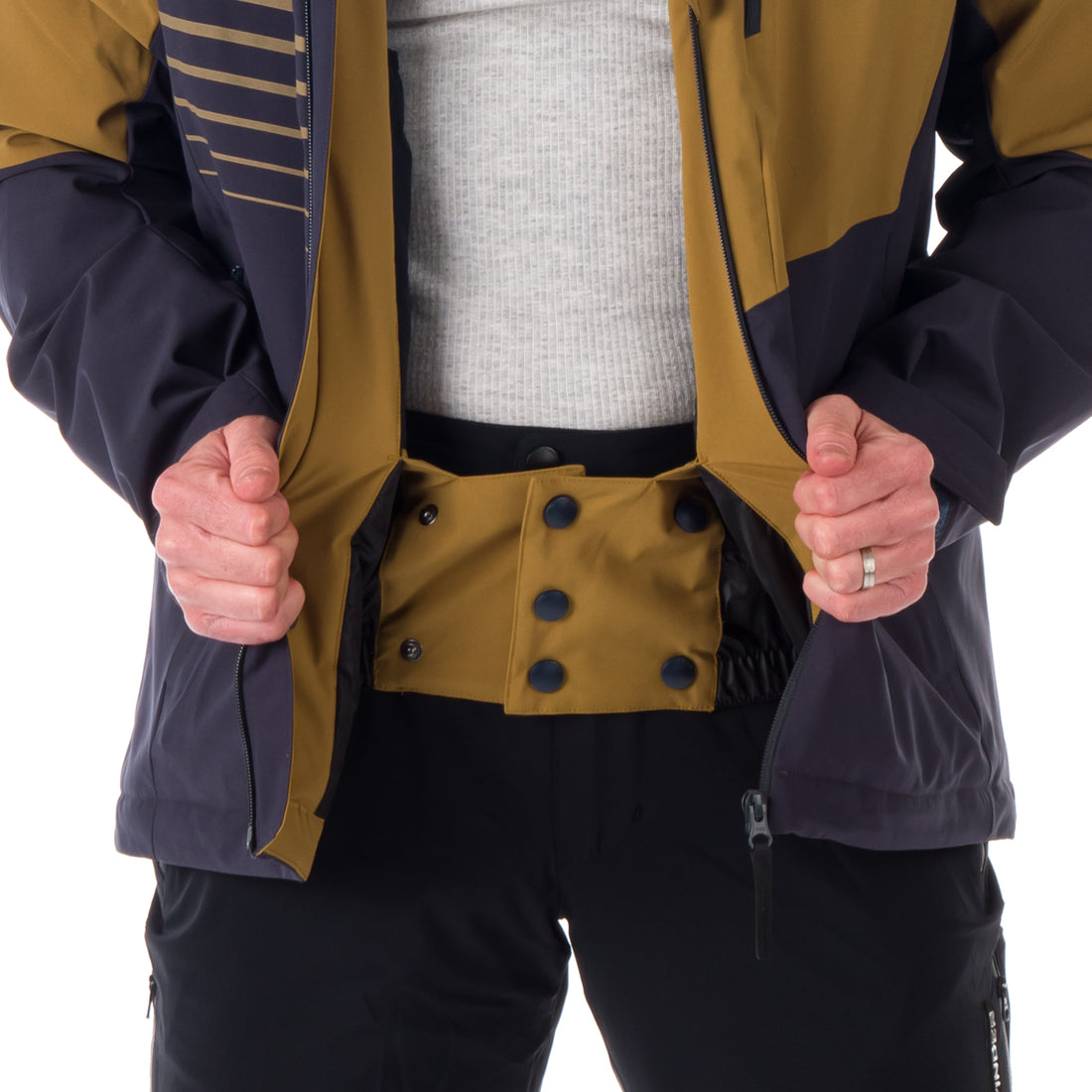 BU-5049SNW men's ski trendy insulated jacket  BRYANT