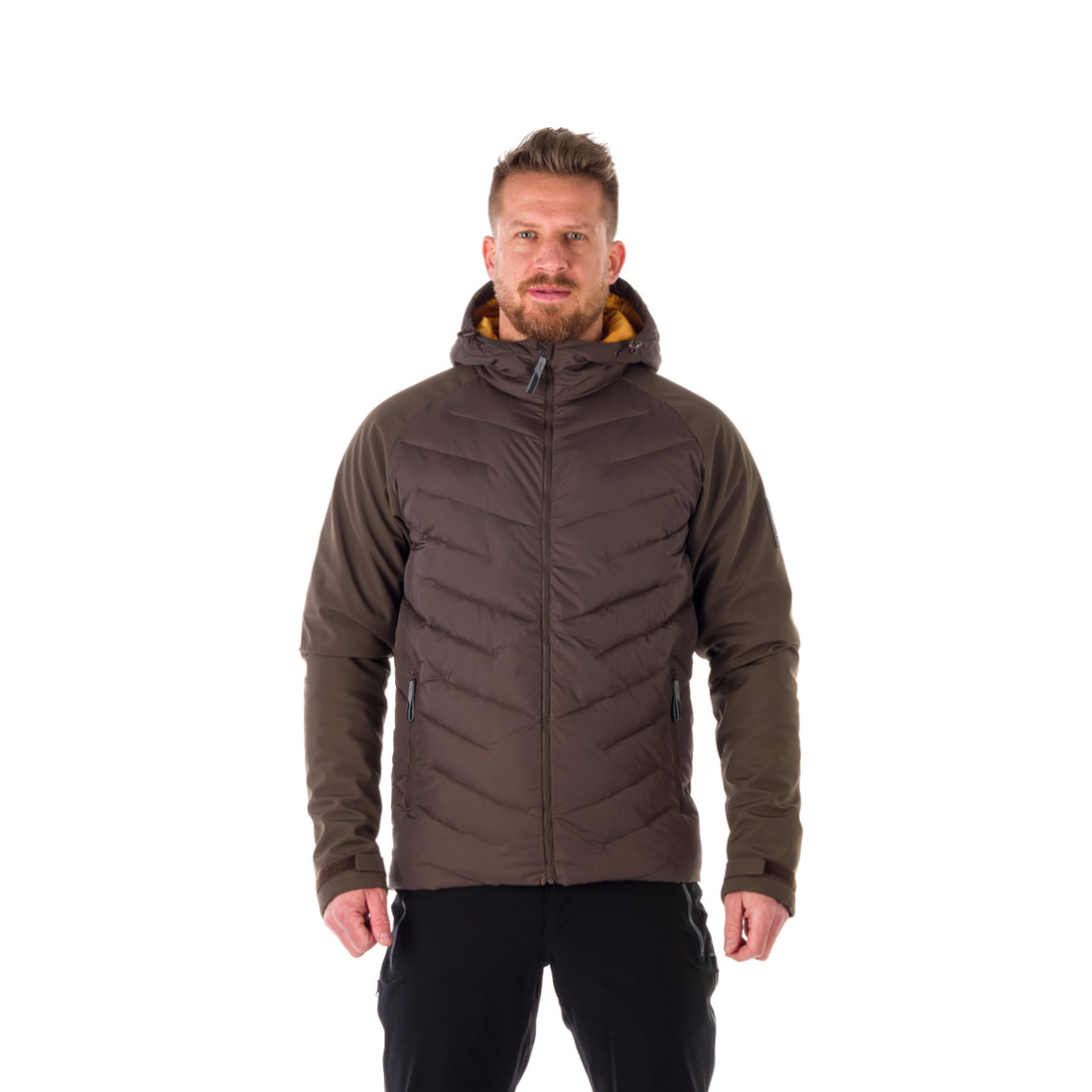 BU-5055SP men's insulated jacket combination with softshell KAYSEN