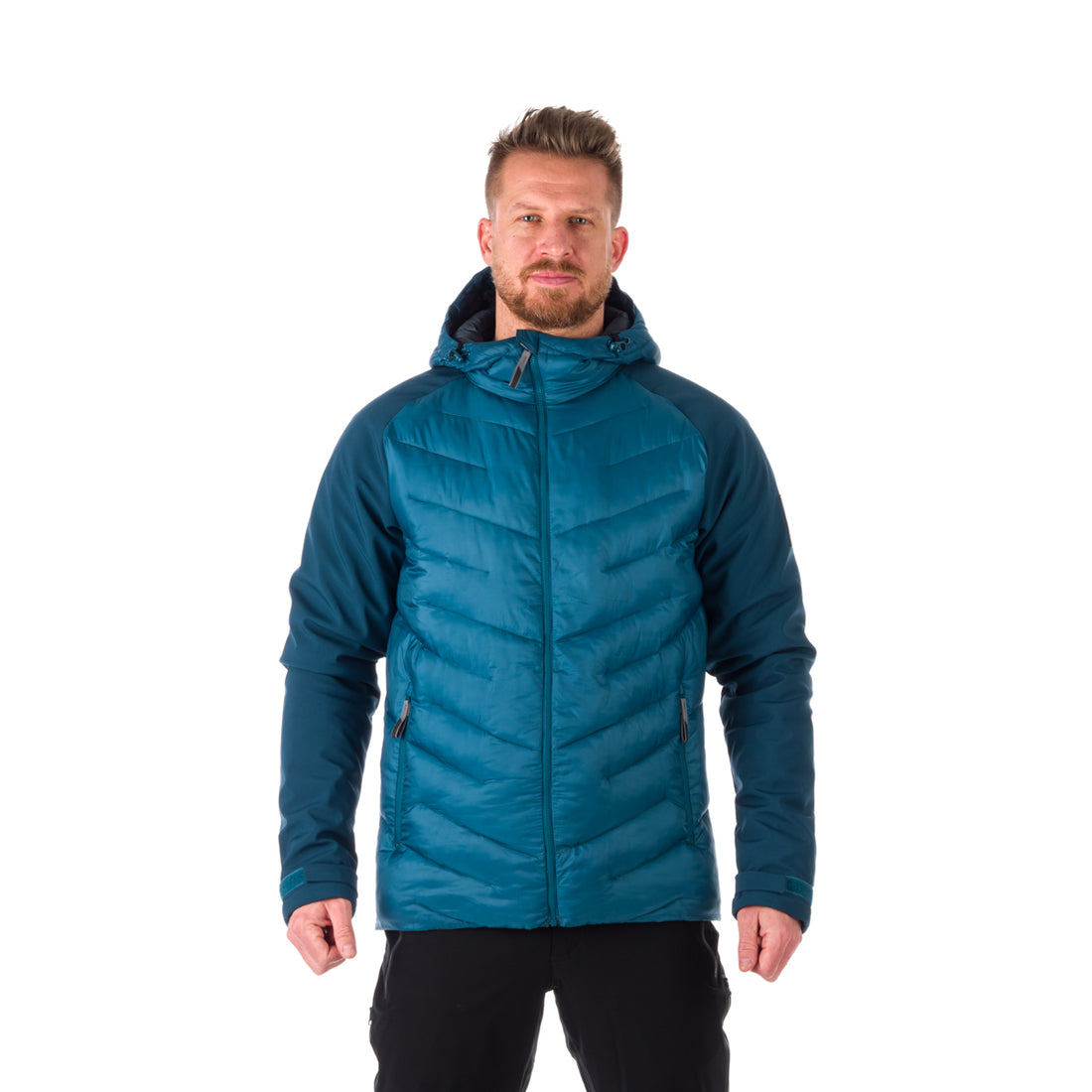 BU-5055SP men's insulated jacket combination with softshell KAYSEN