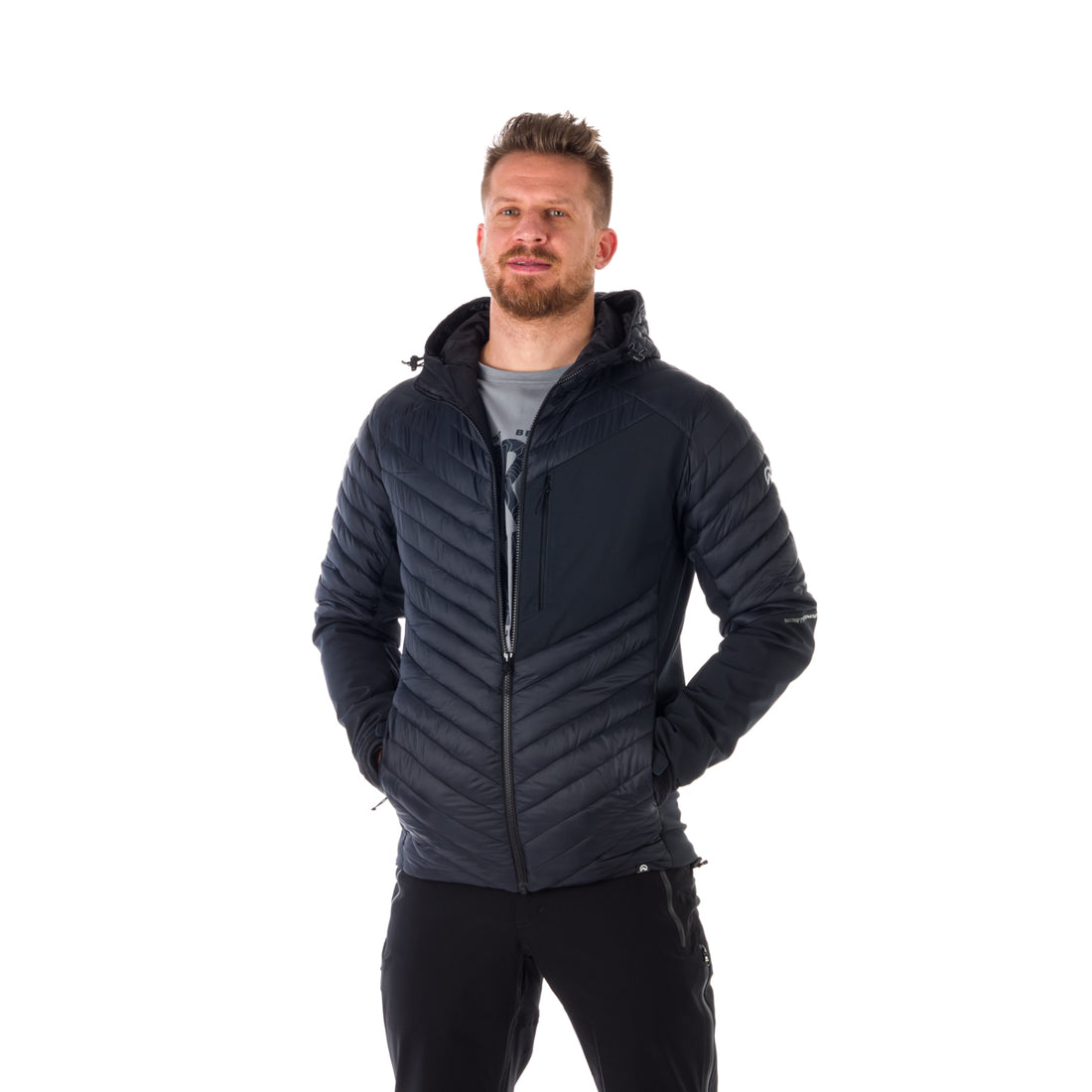 BU-5057SP men's urban insulated jacket combination with softshell AZRAEL