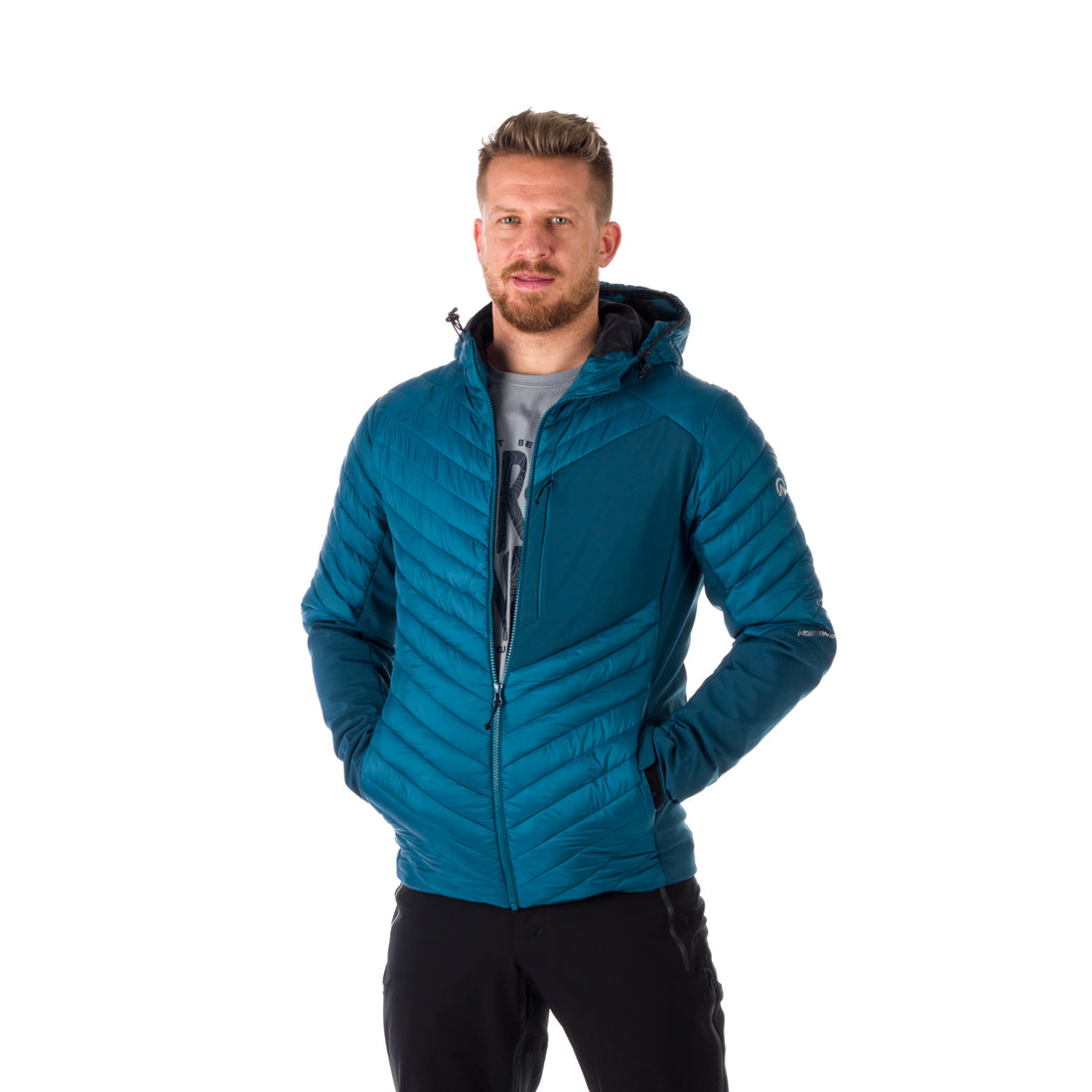 BU-5057SP men's urban insulated jacket combination with softshell AZRAEL