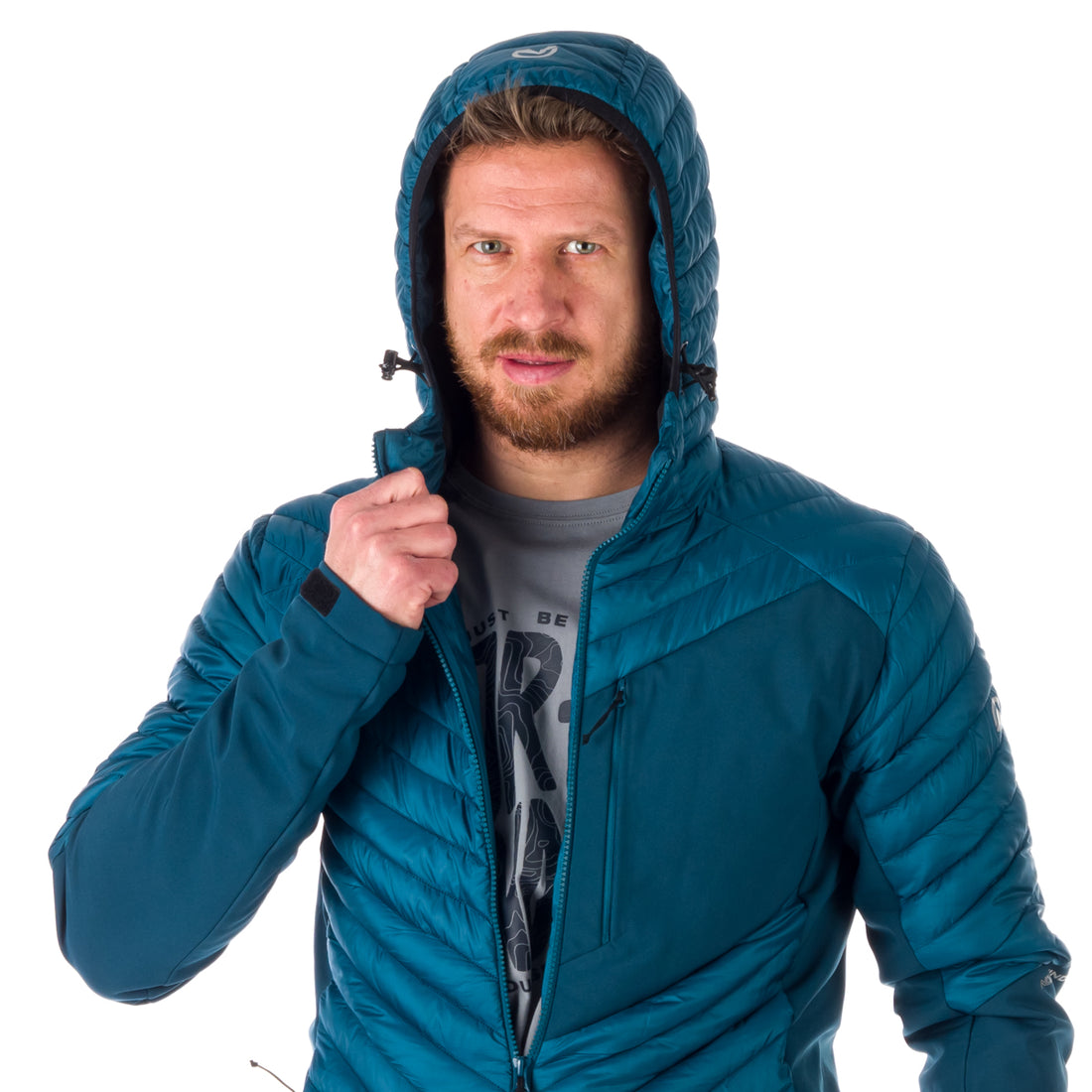 BU-5057SP men's urban insulated jacket combination with softshell AZRAEL
