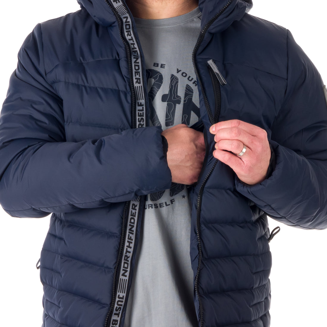 BU-5061SP men's downlike sport jacket WAYINE